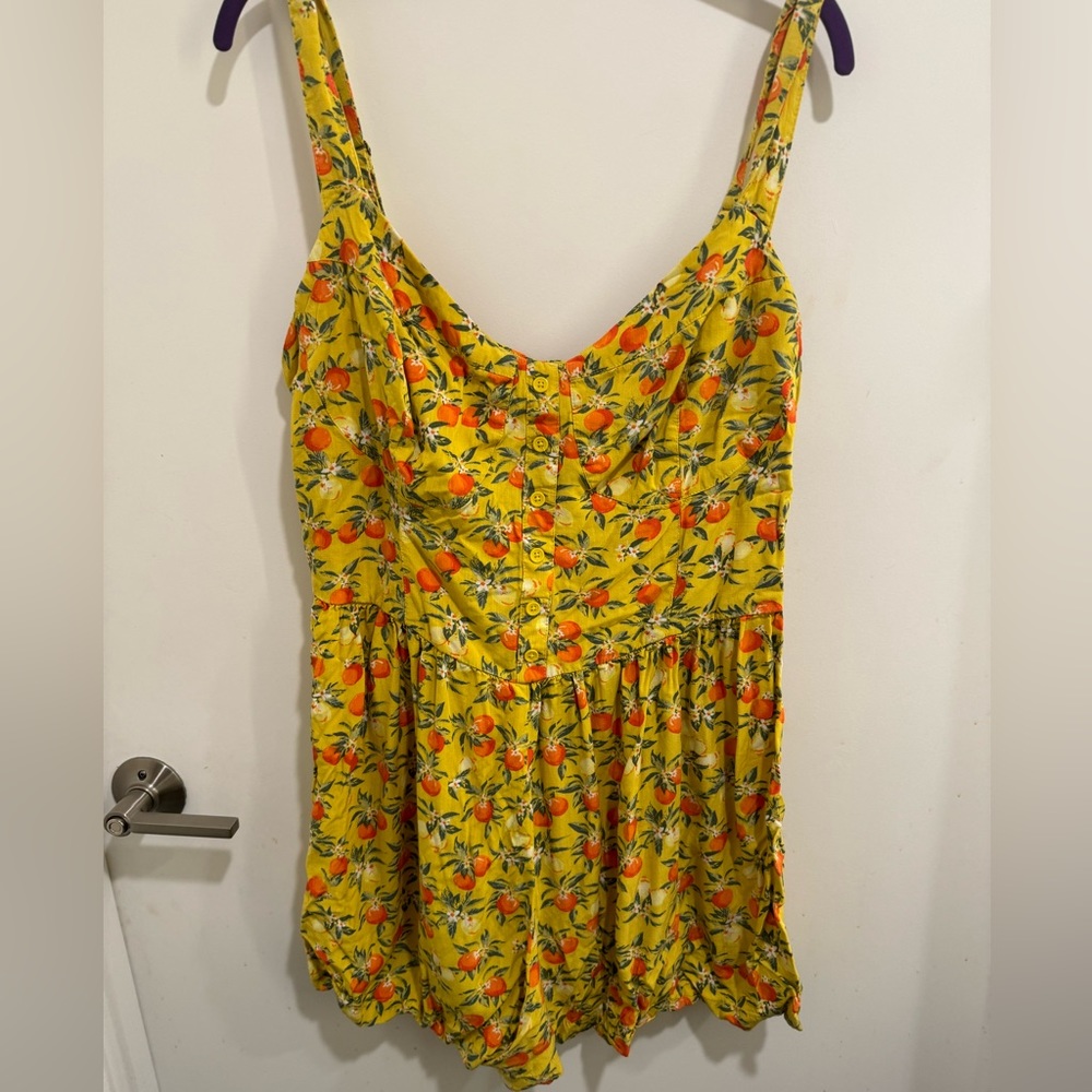 Wild Fable Oranges Romper